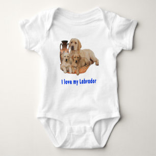 Labrador Retriever Baby Strampler