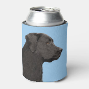 Labrador Retriever Black Painting Original Hund Ar Dosenkühler