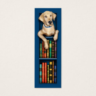 Labrador-Retriever-Blau-Lesezeichen