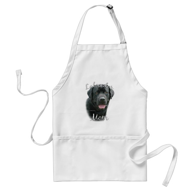 Labrador Retriever (blk) Mama 2 Schürze (Vorne)