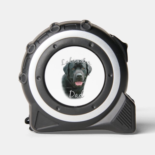 Labrador Retriever (blk) Vater 2 Maßband (Vorderseite)