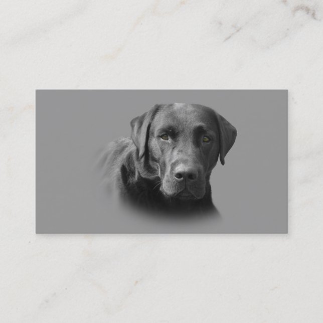 Labrador retriever-Brüter-Visitenkarte Visitenkarte (Vorderseite)