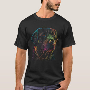 Labrador Retriever Bunter Hund Mama Papa Frauen T-Shirt