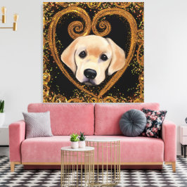 Labrador Retriever Canvas Print Leinwanddruck