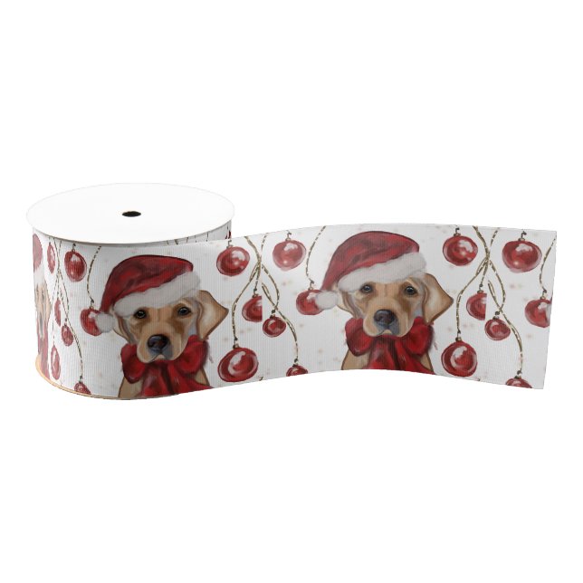 Labrador Retriever  Canvas Print Ripsband (Spule)