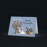 Labrador Retriever Chanukah Card Menorah Dreidel Feiertagskarte<br><div class="desc">Familie und Freunde während der Chanukah Saison zu erinnern ist eine wunderbare Möglichkeit, in Touch mit den Menschen behalten, die Sie Liebe und kümmern sich. Ich habe diese Chanukah-Karten mit Liebe und Sorgfalt erstellt, und ich bin sicher, jeder, der Lieben Hunde wird sich freuen, sie zu erhalten. Sie haben die...</div>