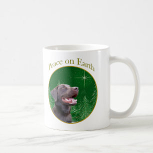 Labrador Retriever (choc) Peace Kaffeetasse