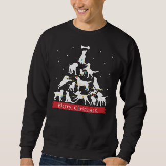 Labrador Retriever Christmas Tree For Labrador Ret Sweatshirt