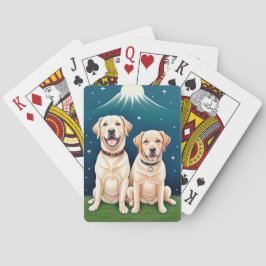 Labrador Retriever Couple Spielkarten
