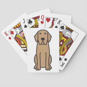 Labrador Retriever Dog Cartoon Spielkarten