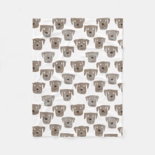 Labrador Retriever Dog Fleecedecke