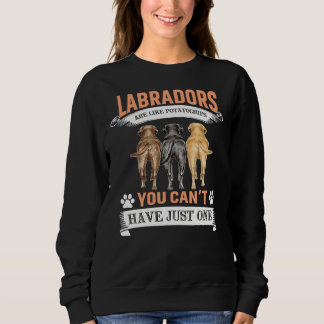 Labrador Retriever Dog Funny Sweatshirt