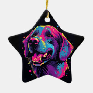 Labrador Retriever Dog Keramik Ornament