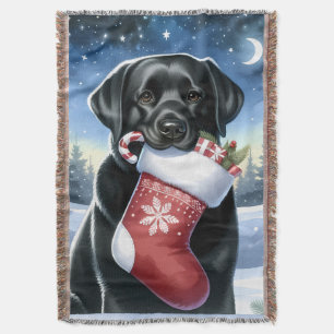 Labrador Retriever Dog Lover Weihnachten Decke