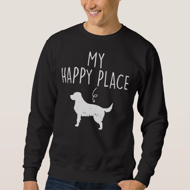 Labrador Retriever Dog Mama 287 Sweatshirt (Vorderseite)