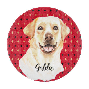 Labrador Retriever Dog Personalisiert Schneidebrett