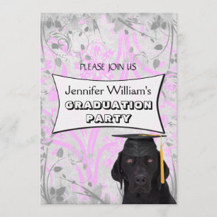 Labrador Retriever Einladung Template