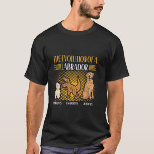 Labrador Retriever EVOLUTION EINES LABRADORS Labra T-Shirt