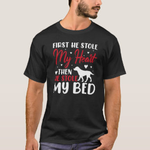 Labrador Retriever First He stiehlte my Heart Funn T-Shirt