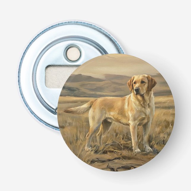 Labrador Retriever Flaschenöffner (Vorderseite)