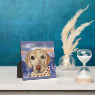 Labrador Retriever Fotoplatte