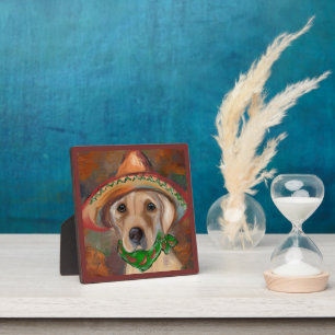 LABRADOR RETRIEVER FOTOPLATTE