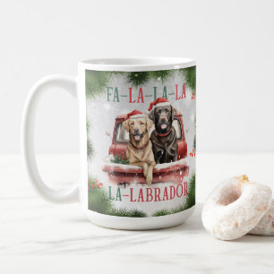 Labrador Retriever Funny Christmas Dog Tasse