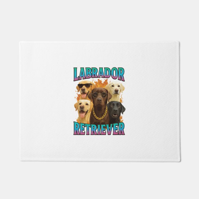 Labrador Retriever  Fußmatte (Vorderseite)