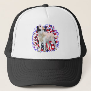 Labrador Retriever (gelb) Patriot Truckerkappe