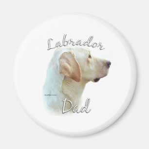 Labrador Retriever (gelb) Vater 2 Magnet