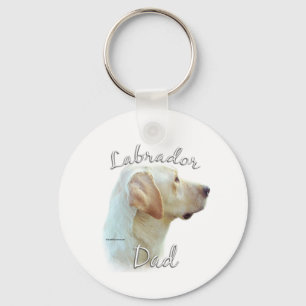 Labrador Retriever (gelb) Vater 2 Schlüsselanhänger