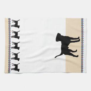 Labrador retriever geschirrtuch