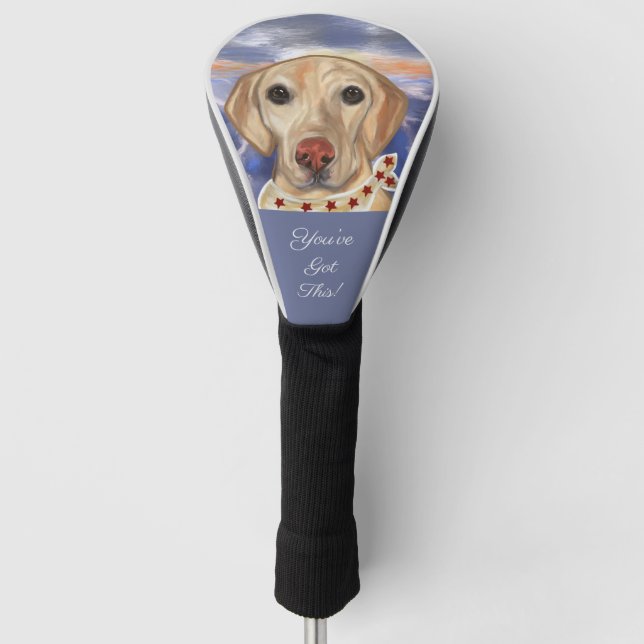 Labrador Retriever Golf Headcover (Vorderseite)