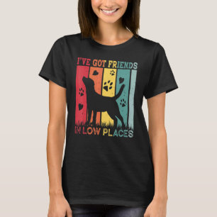 Labrador Retriever habe ich Freunde an einem Ort G T-Shirt