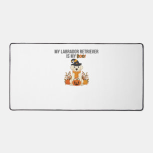 Labrador Retriever Halloween Hund Funny Spooky Boo Schreibtischunterlage
