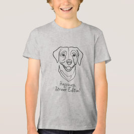 Labrador Retriever. Happiness, Retriever Edition! Tri-Blend Shirt