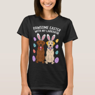 Labrador Retriever Häschen bringt Eier Ostern Lab T-Shirt