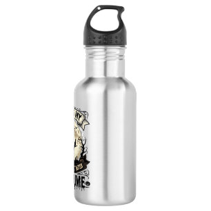 Labrador Retriever Hexe Halloween Kostüm Shirt_1 Edelstahlflasche