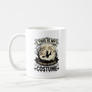 Labrador Retriever Hexe Halloween Kostüm Shirt_1 Kaffeetasse
