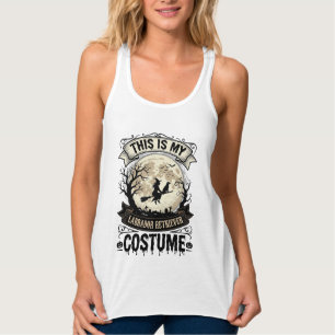 Labrador Retriever Hexe Halloween Kostüm Shirt_1 Tank Top