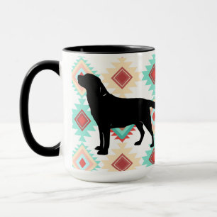 Labrador Retriever Hund im Südwesten Tasse