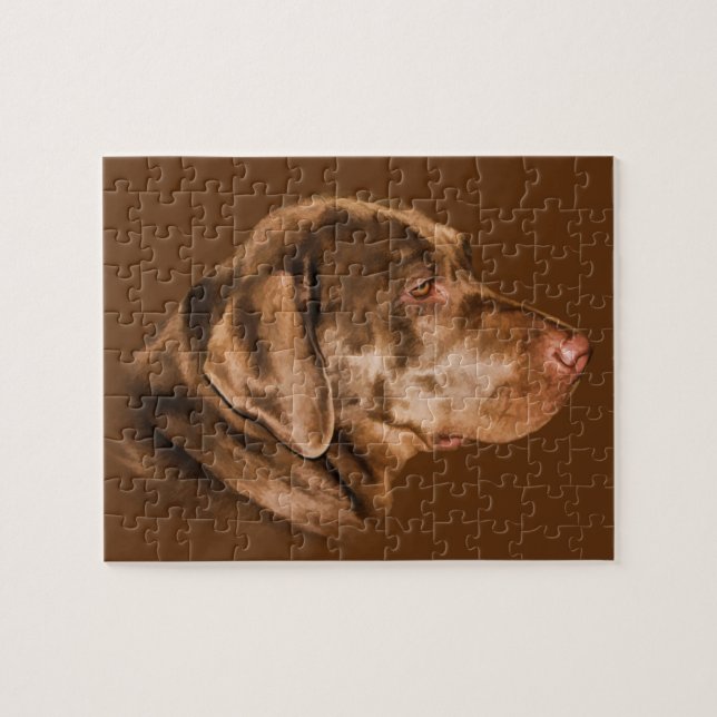 Labrador retriever-Hund, Puzzlespiel, (Horizontal)