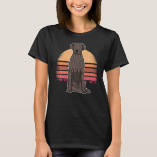 Labrador Retriever Hund Sonnenuntergang 12 T-Shirt