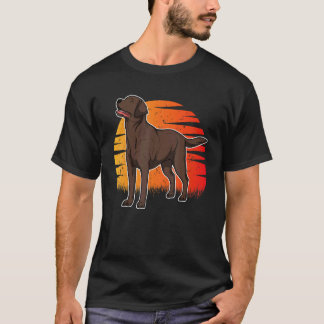Labrador Retriever Hund Sonnenuntergang 36 T-Shirt