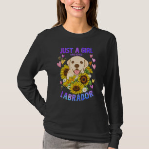 Labrador Retriever Hund Süßer Hund Welpe Mädchen K T-Shirt