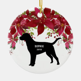 Labrador Retriever Hund Weihnachtsbaum Ornament