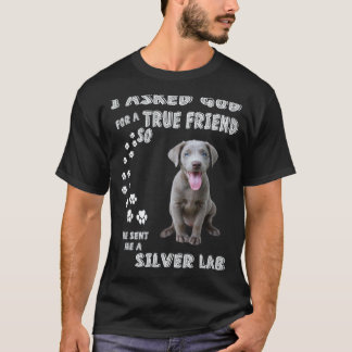 Labrador Retriever Hund Zitat Mama Papa Druck Süß T-Shirt