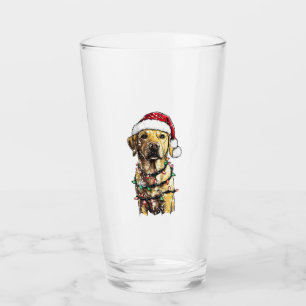 Labrador Retriever Hunde Baum Weihnachtspullover X Glas