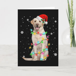 Labrador Retriever Hunde Baum Weihnachtspullover X Karte