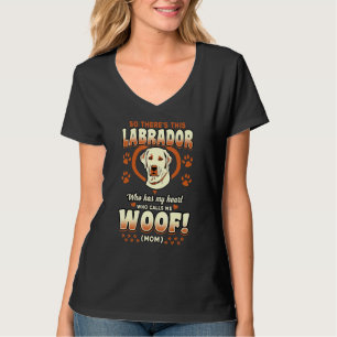 Labrador Retriever Hundebesitzer Design Nennt Mich T-Shirt